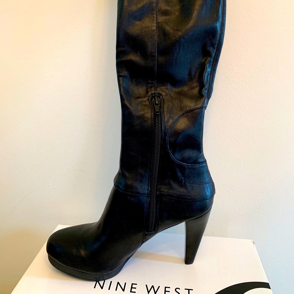 Nine West Long Boot in Black